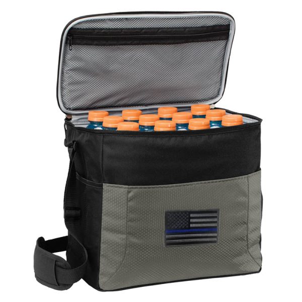 Thin Blue Line 24-Can Cooler, Subdued For Discount