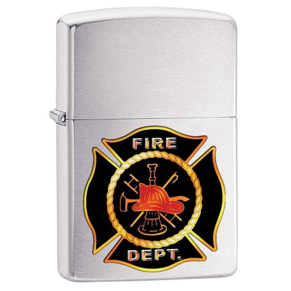 Thin Red Line Fire Cross Zippo Lighter Online Hot Sale
