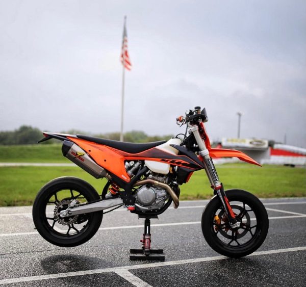 GRAVES MOTORSPORTS TITANIUM SLIP-ON W  CARBON END CAP | 2020-23 KTM HQV EXCF, FE For Cheap - Image 5